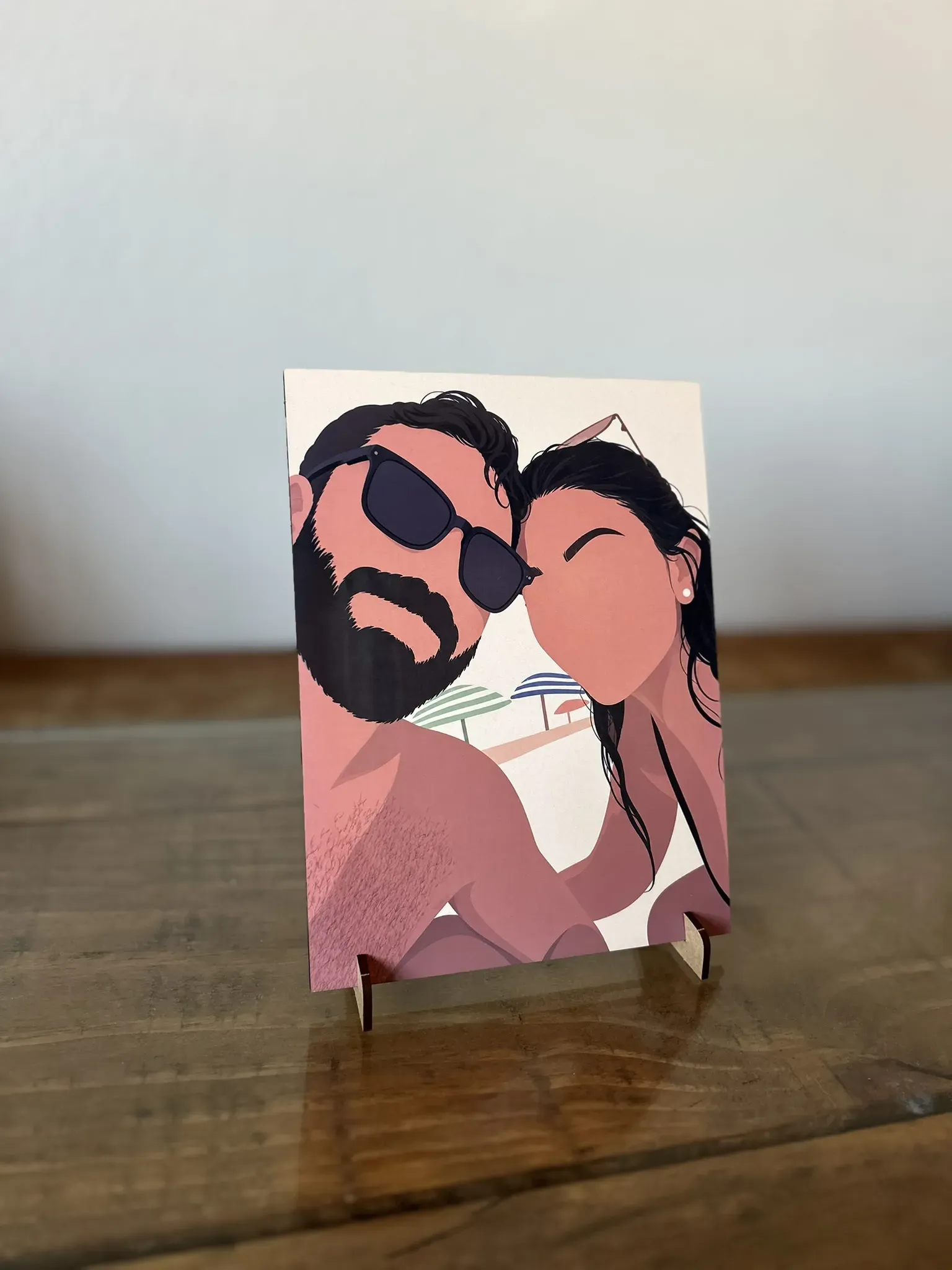 Foto principal de Placa de MDF com suporte